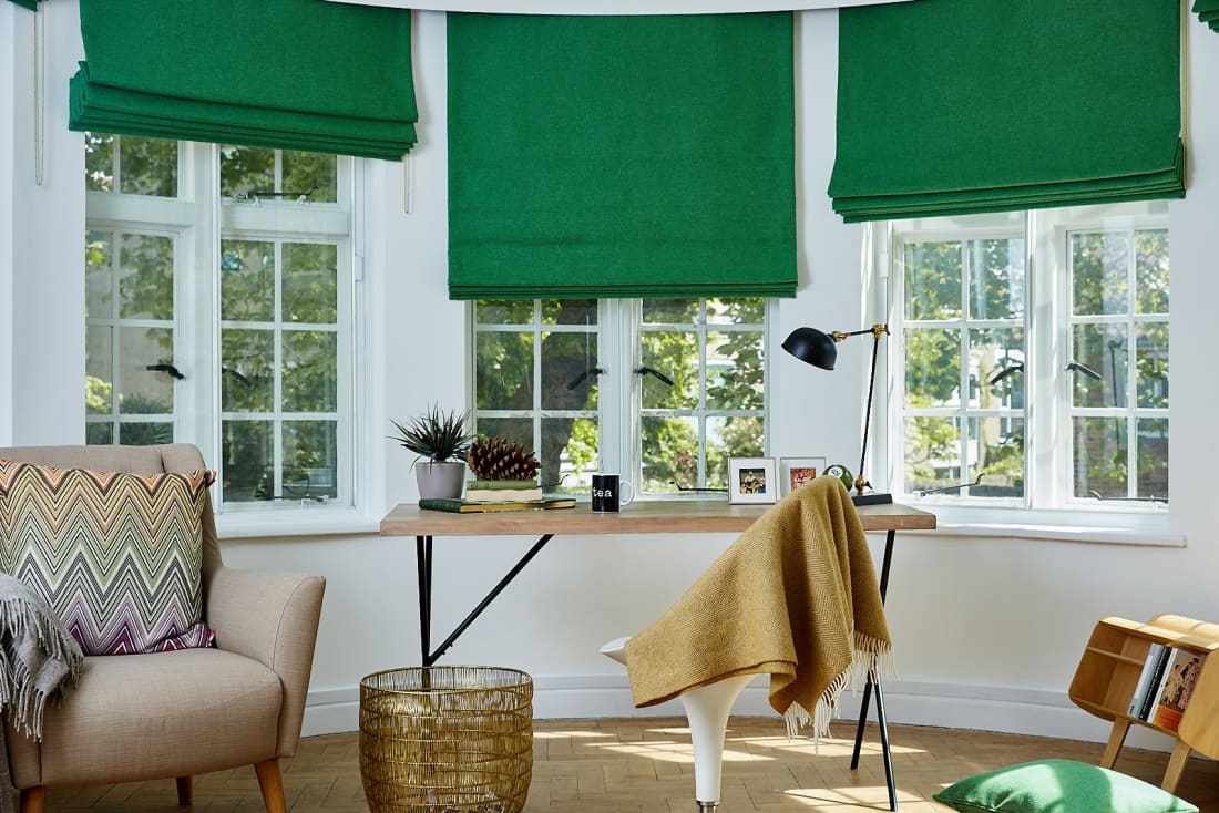 Shop Made to Measure Bay Window Blinds stitched.co.uk